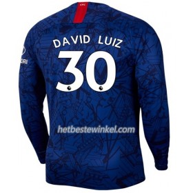 Chelsea DAVID LUIZ 32 Voetbalshirts Thuis 2019/20 - LS